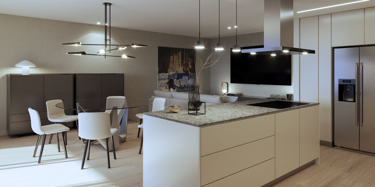 Luxury Three-Bedroom Apartment in Private Address