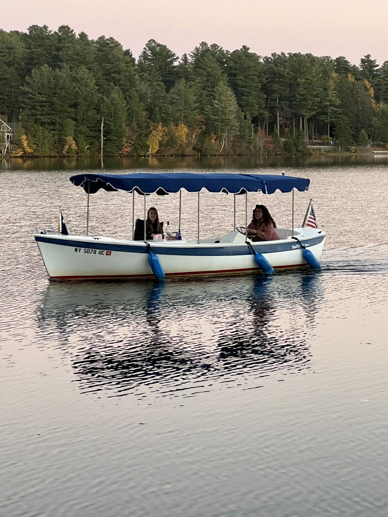 Mirror Lake in Lake Placid 