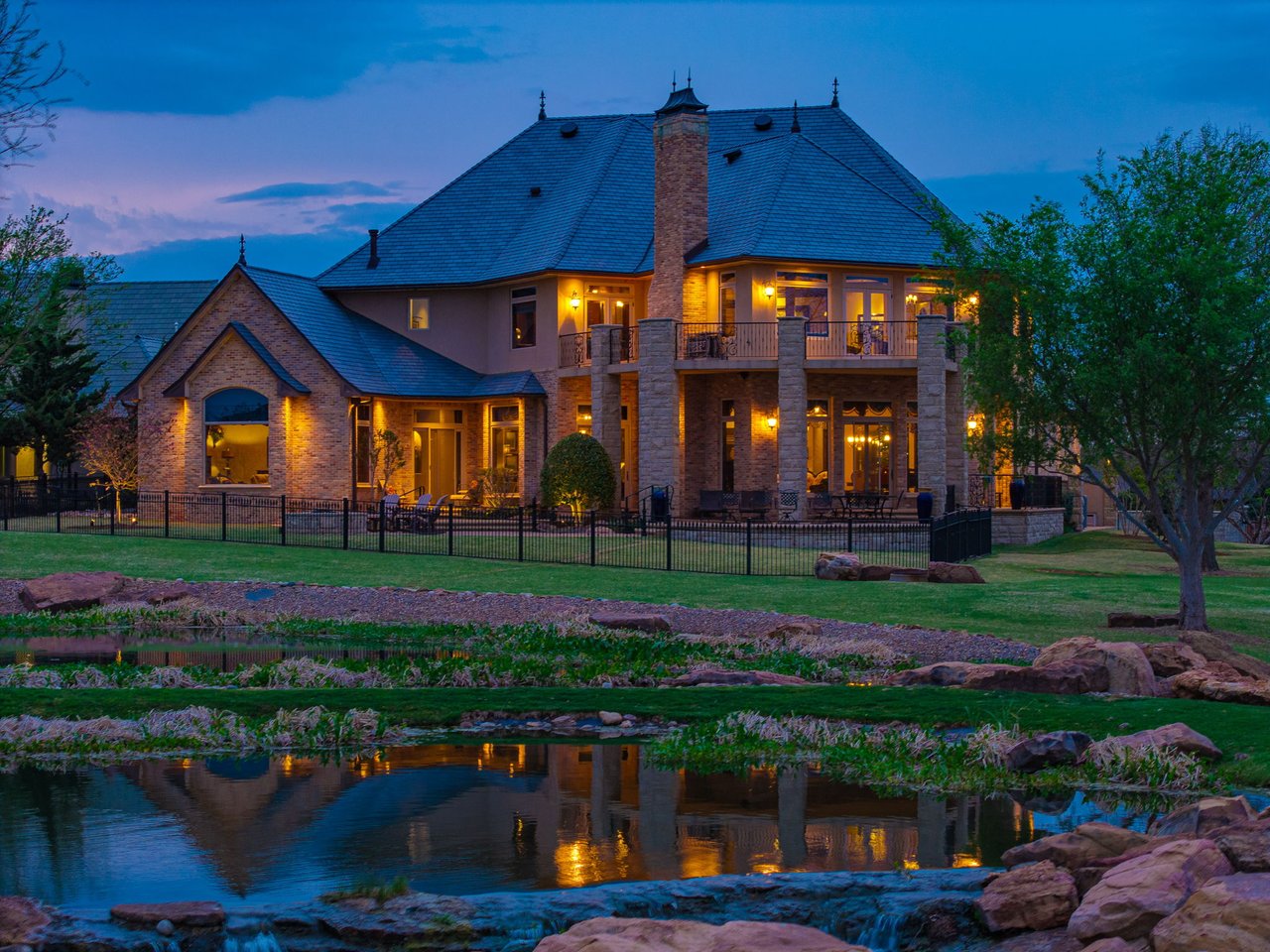 One of Gaillardia’s Finest Estates Offering Unmatched Water Views | 15016 Gaillardia Lane, Oklahoma City, OK - Wyatt Poindexter - The Agency OKC