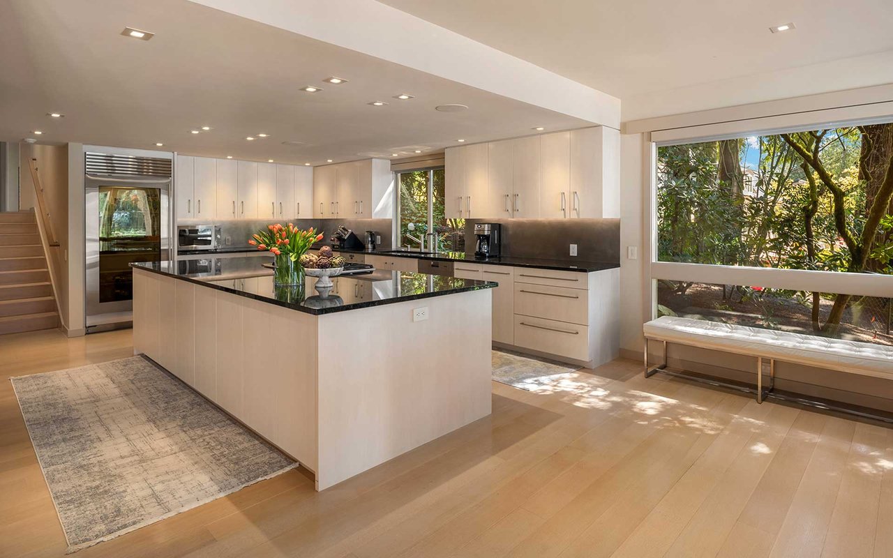 Gated Hunts Point Waterfront Contemporary with a Stunning Olson Kundig Refresh