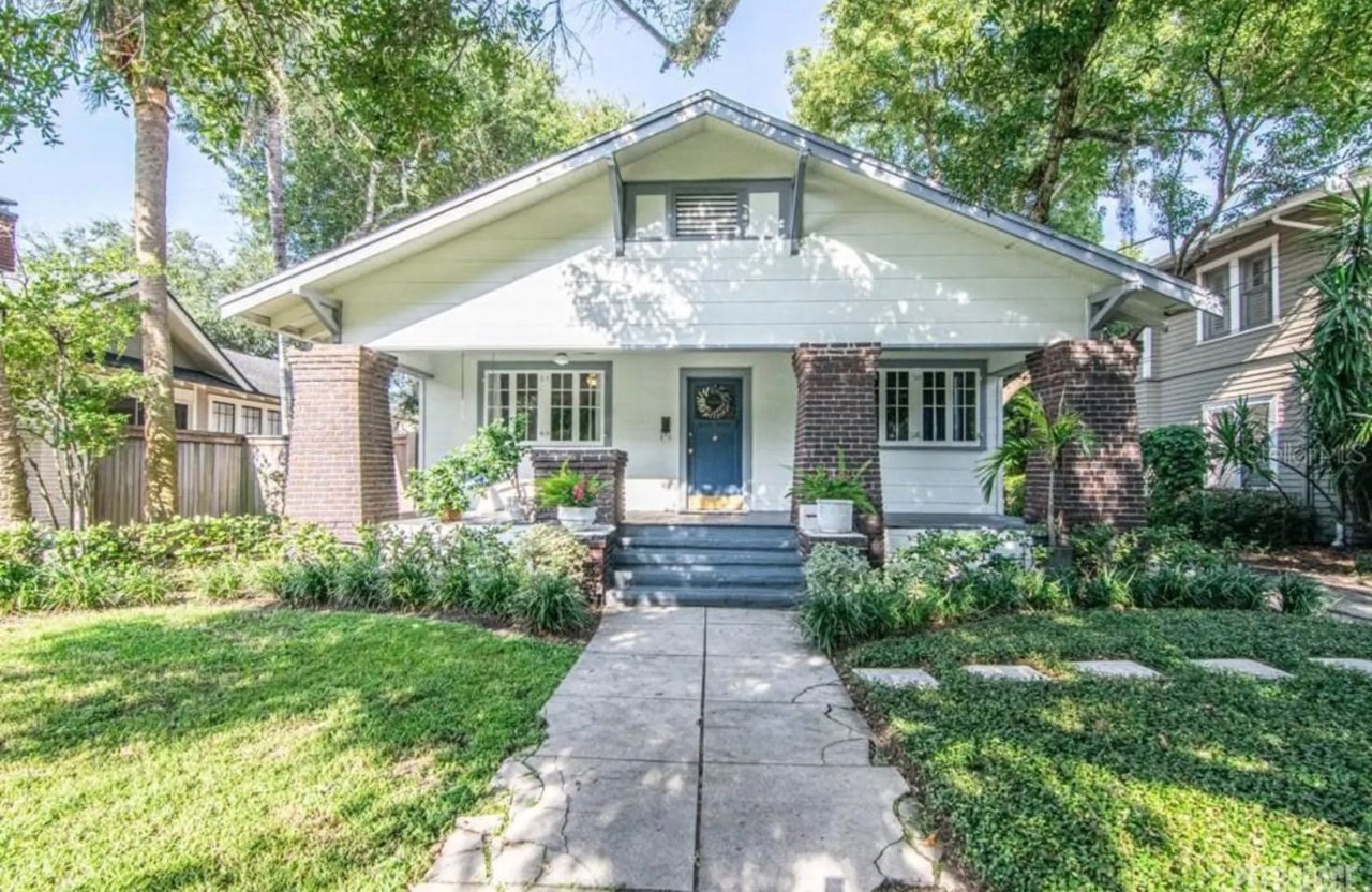 restored historic home in Hyde Park South Tampa near Bayshore