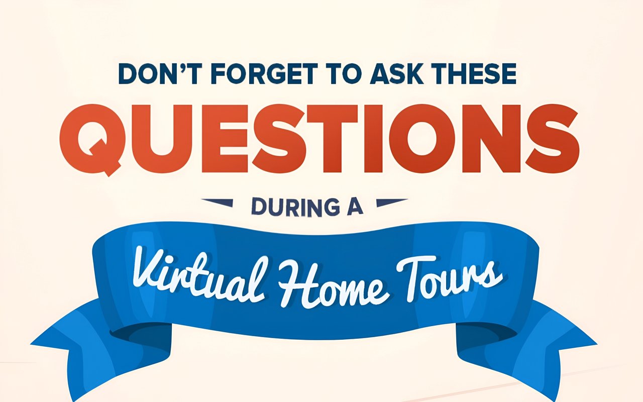 Questions to ask during a virtual home tour.
