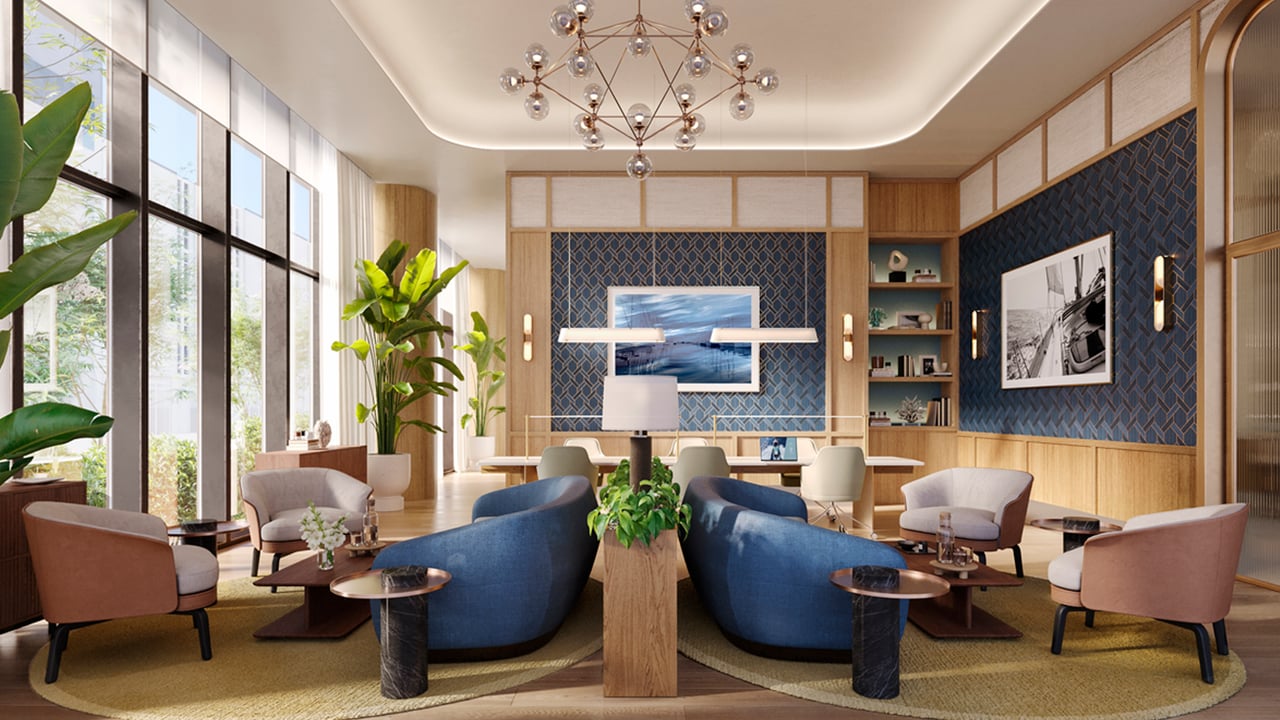 Mr. C Residences residents lounge 