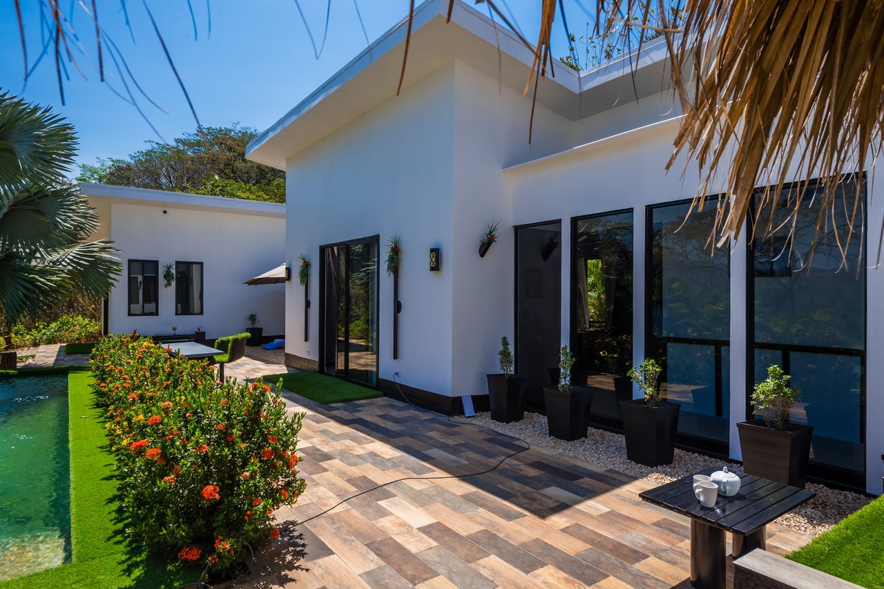 Villa Eva | Exclusive Gated Community Home with Mountain Views Near Tamarindo Beach
