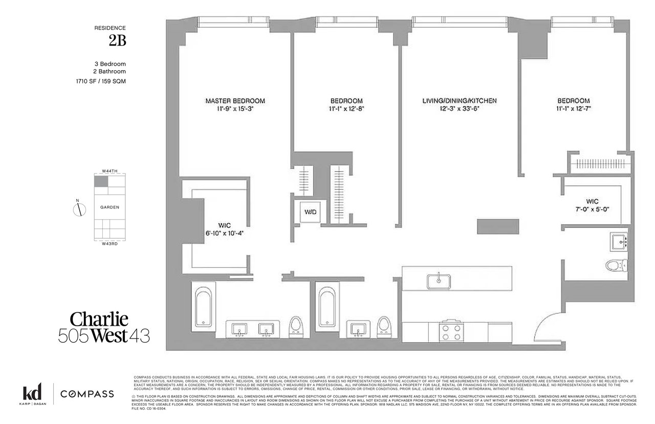 505-513 West 43rd Street 2B