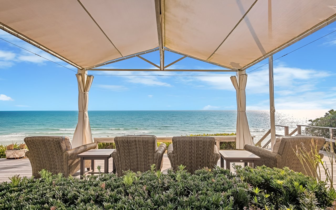 Palatial Gulf-Front Home In Private Setting With No HOA