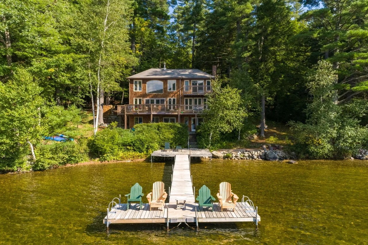 Moose Pond Rental: Lakeside Living with Private Dock