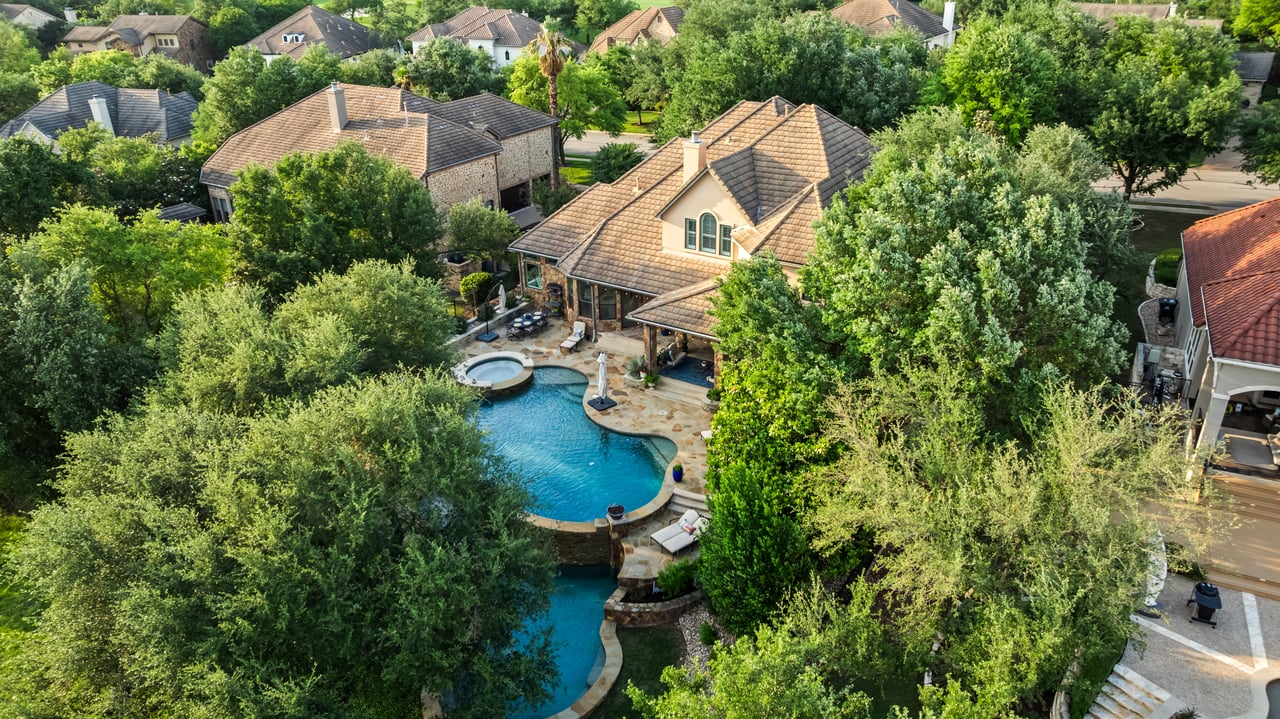 Luxurious Golf Course Estate with Unmatched Views & Resort-Style Backyard | Overlooking the Scenic 13th Hole Fairway at UT Golf Club in Steiner Ranch