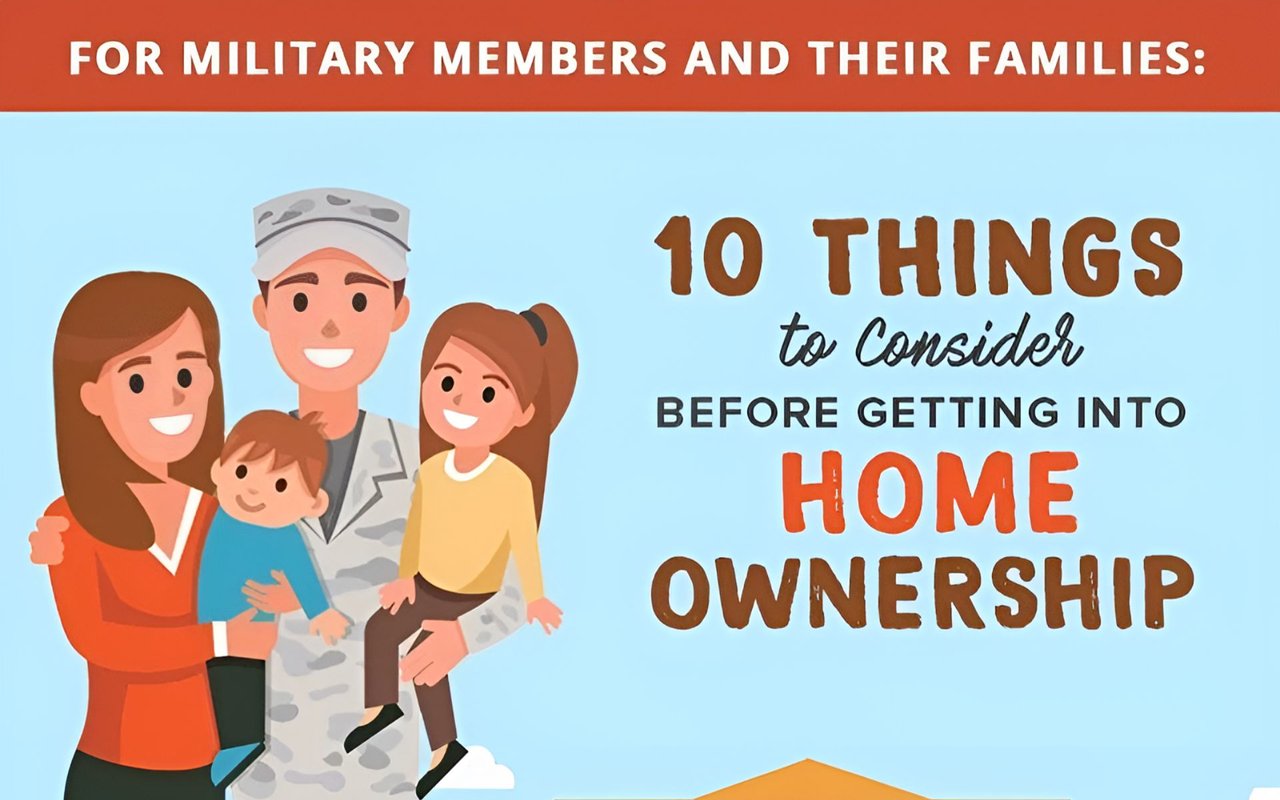 For Military Members and Their Families: 10 Things to Consider Before Getting Into Home Ownership