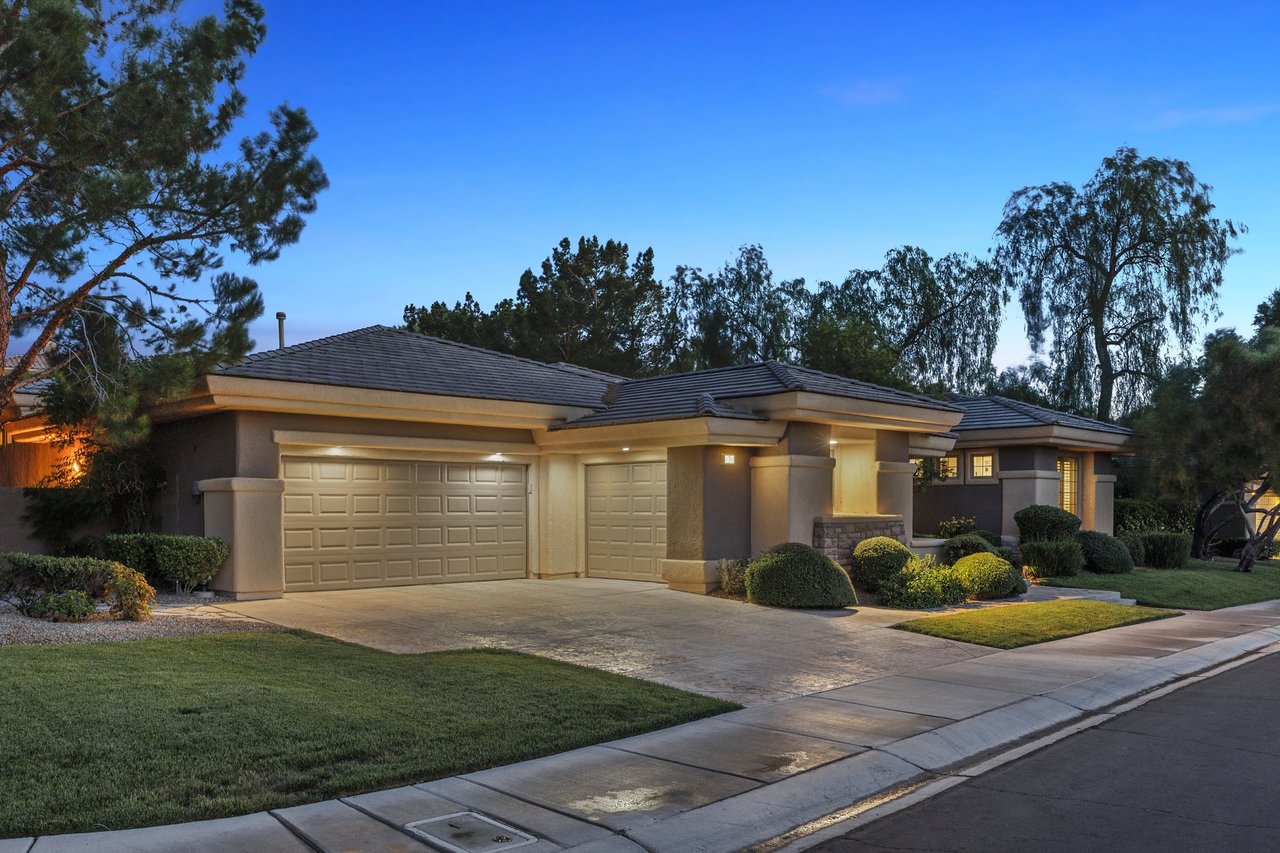 Single story luxury home in Las Vegas