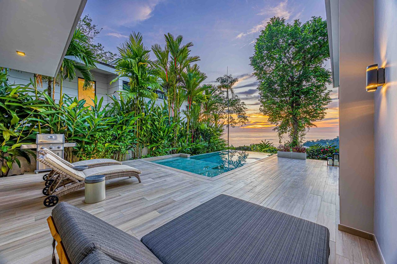 Jaw-dropping Coastal Sunset Views Terraces San Martin, Unit 7 Turnkey Three Bedroom Luxury Villa