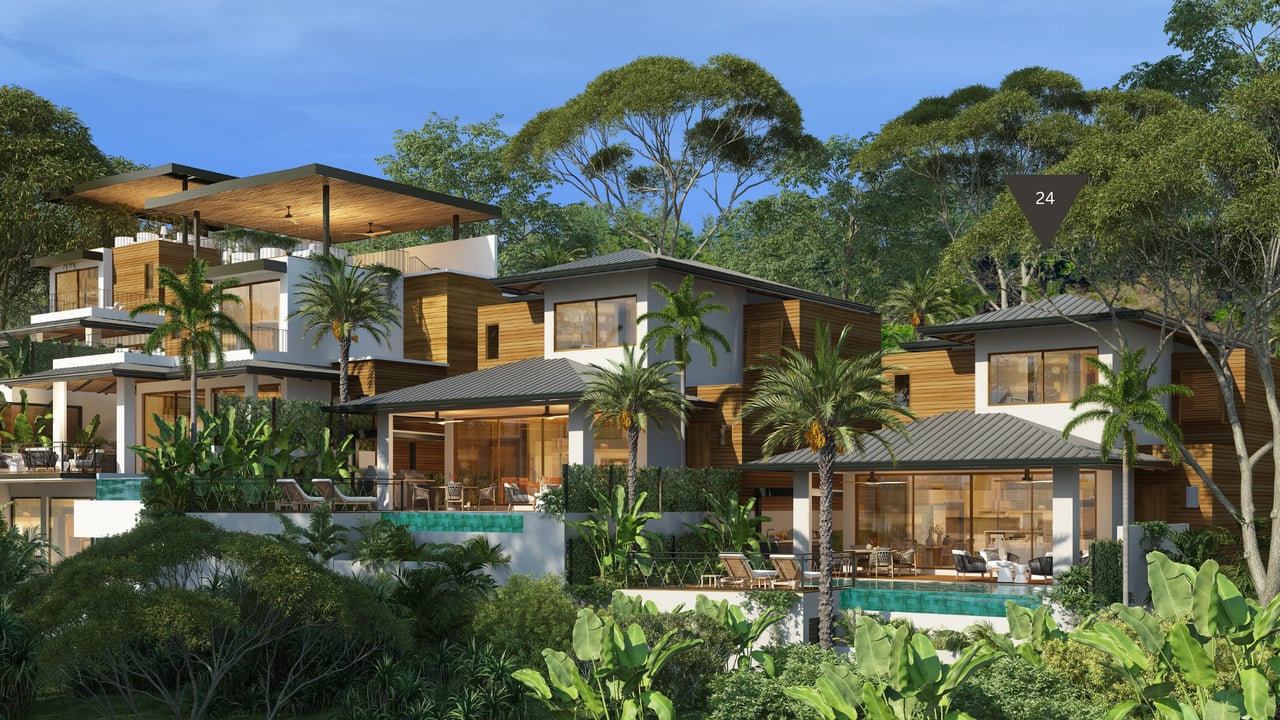 Tamarindo Park | Exceptional Hilltop Collection of 4-Bedroom Turnkey Homes by Richard Muller!