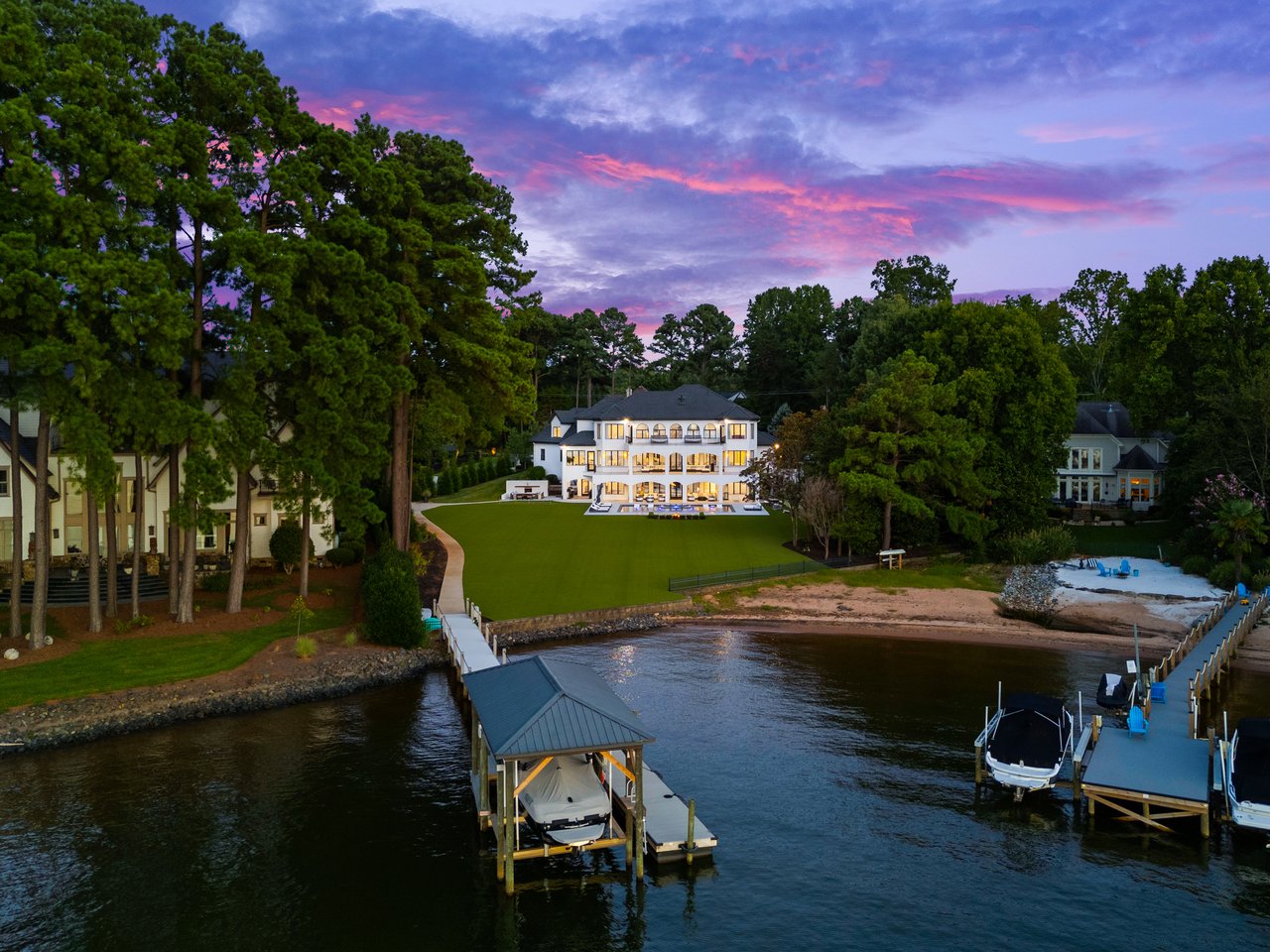Liz Miller Represents the Sale of One of Cornelius' Premier Luxury Waterfront Estates