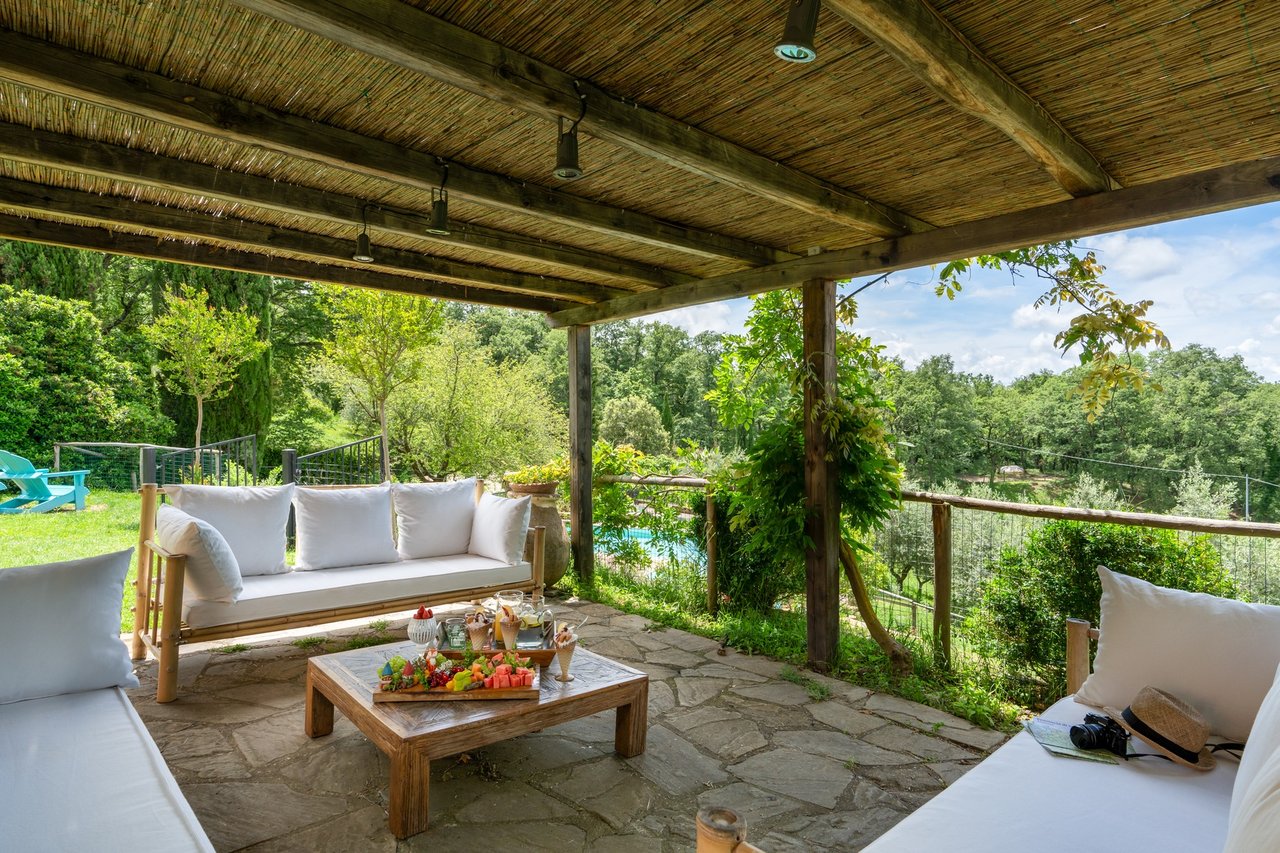 Renovated 18th Century Tuscan Home With Beautiful Hill Views