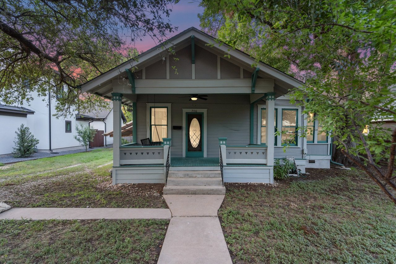 SOLD by Keenan Group: 706 E Monroe Street - Travis Heights Historic Charmer