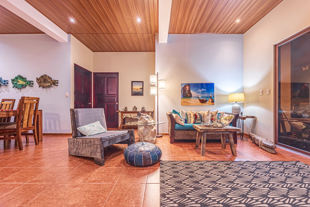0.50 ACRES – 5 Bedroom Riverfront Modern Home, Walking Distance To Dominical!!!