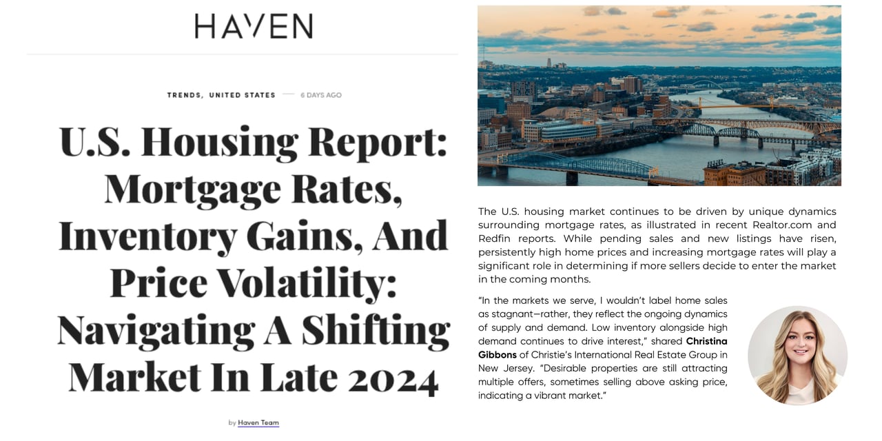 U.S. Housing Report: Mortgage Rates, Inventory Gains, And Price Volatility: Navigating A Shifting Market In Late 2024