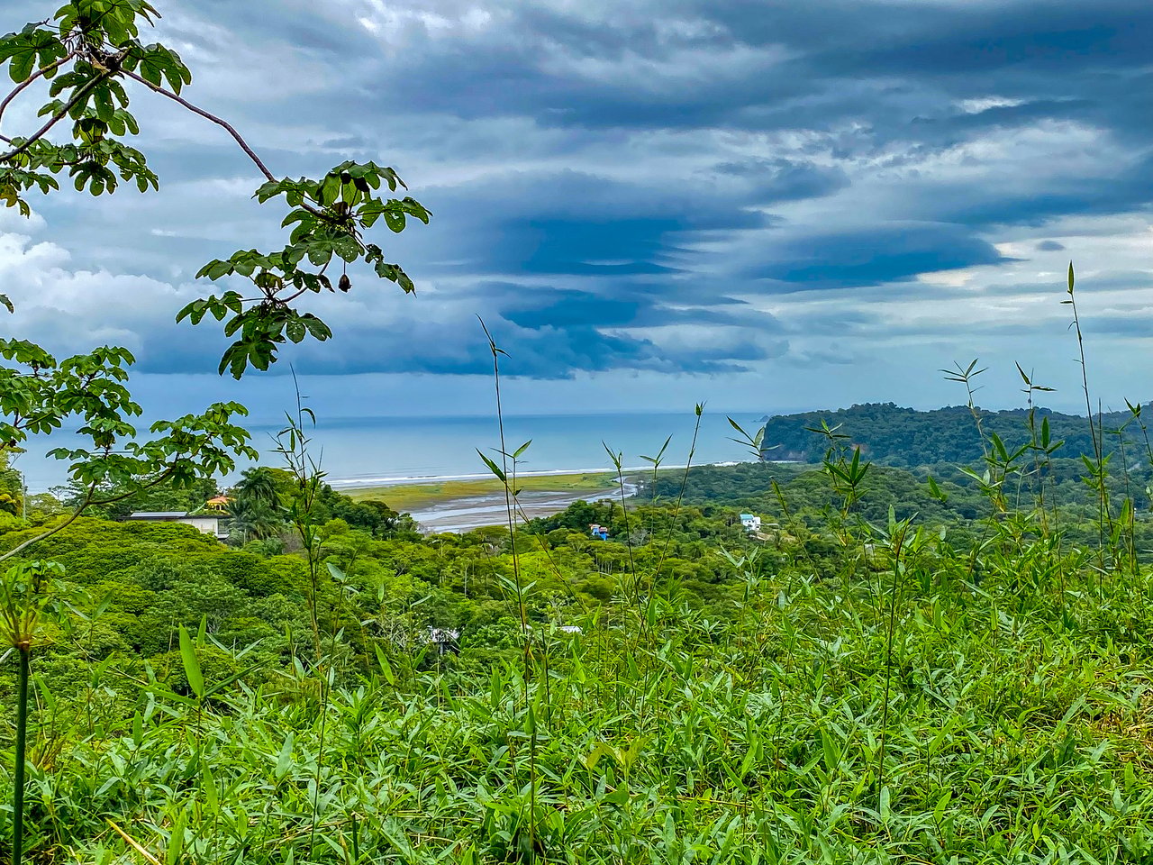 Ocean View Home for Sale in Ojochal with Pool & Jungle Views