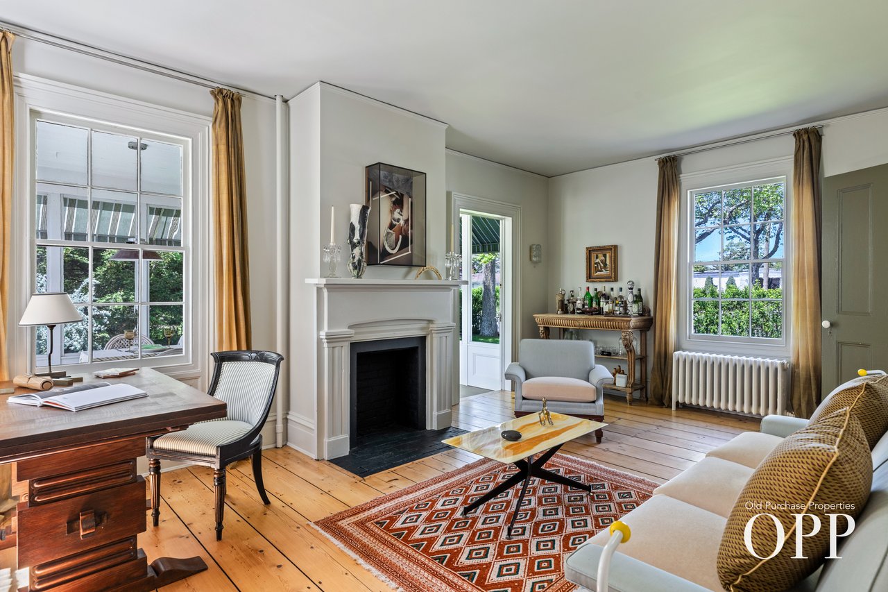 A Bellport Village Greek Revival, Featured in Architectural Digest