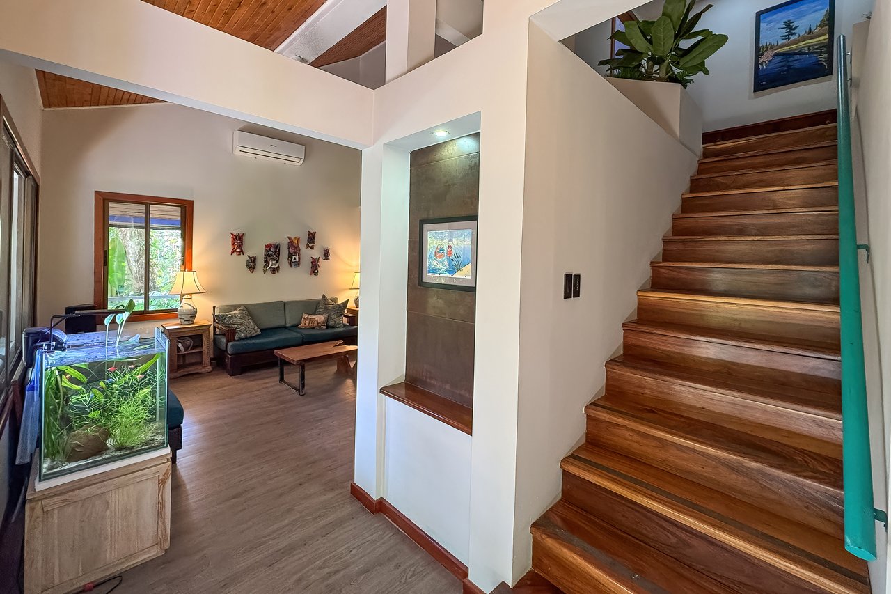 Casa Hermanas: Jungle Retreat with Pool, Guest Studio & Income Potential for Sale in Manuel Antonio