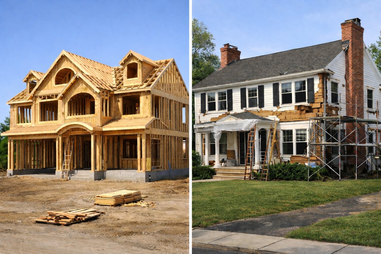 Buying a New Construction Home vs. a Renovation Project in Winnetka