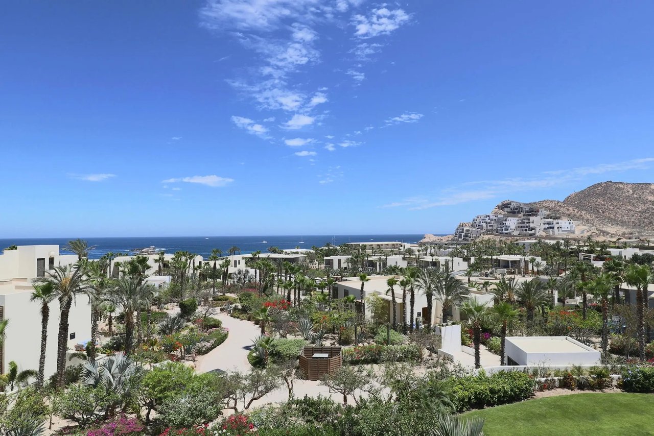Chileno Bay home overview highlighting oceanfront luxury, resort living, and high-end real estate in Los Cabos