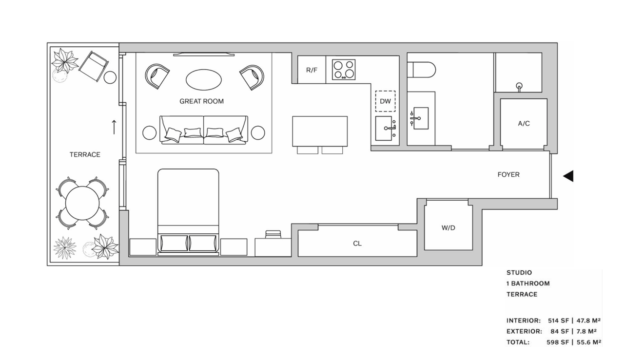 JEM Private Residences | Studio