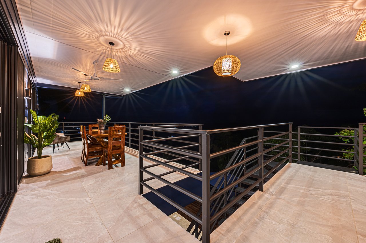 Villa del Altamonte, Best Ocean View Home in the Hills of Uvita.