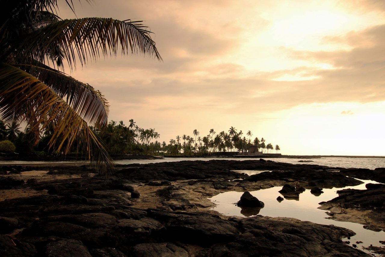Pu'uhonua o Honaunau National Historical Park (known locally as the Place of Refuge)