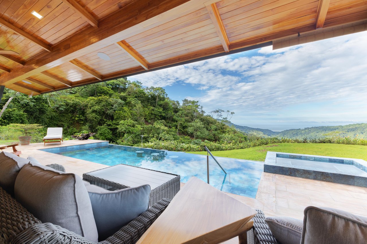 “NESTLED IN” LUXURY HOME AND GUEST HOUSE – A MOUNTAIN SANCTUARY – 3.4 ACRES