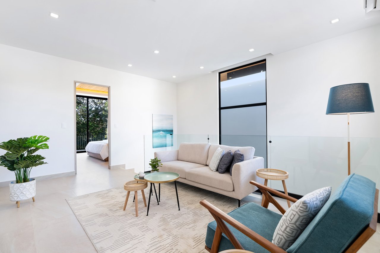 Villa Tropical Dawn | 4-Bedroom Modern Oasis in Bosques de Pinilla with Forest Views & Resort-Style Amenities