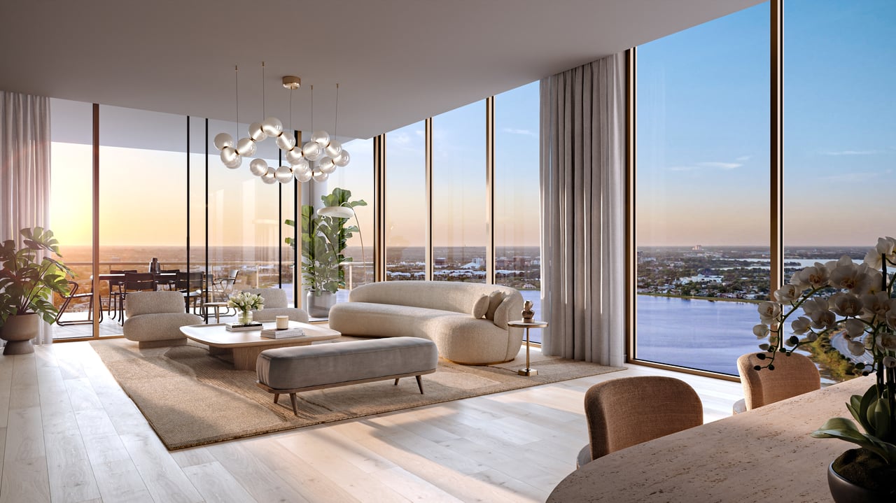 The Berkeley Palm Beach: Waterfront Condos 