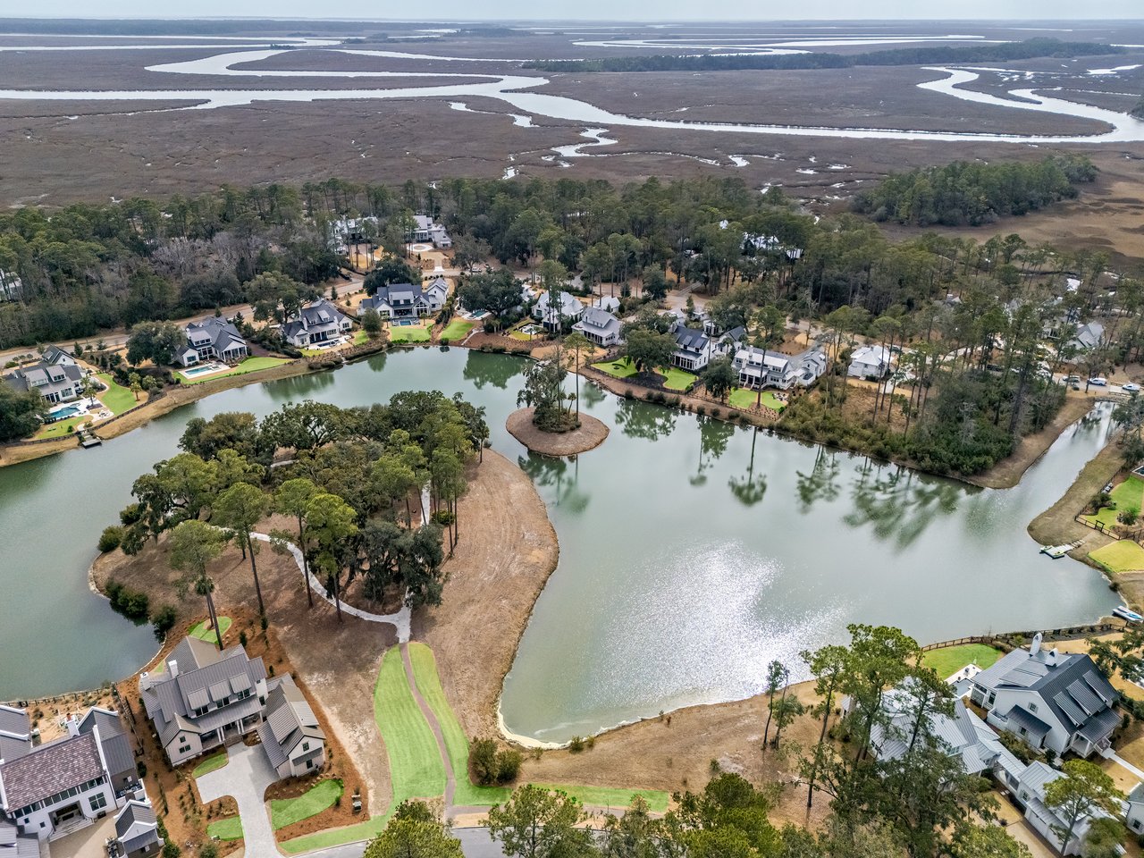 Opportunity for New Construction, Waterfront Living in Palmetto Bluff