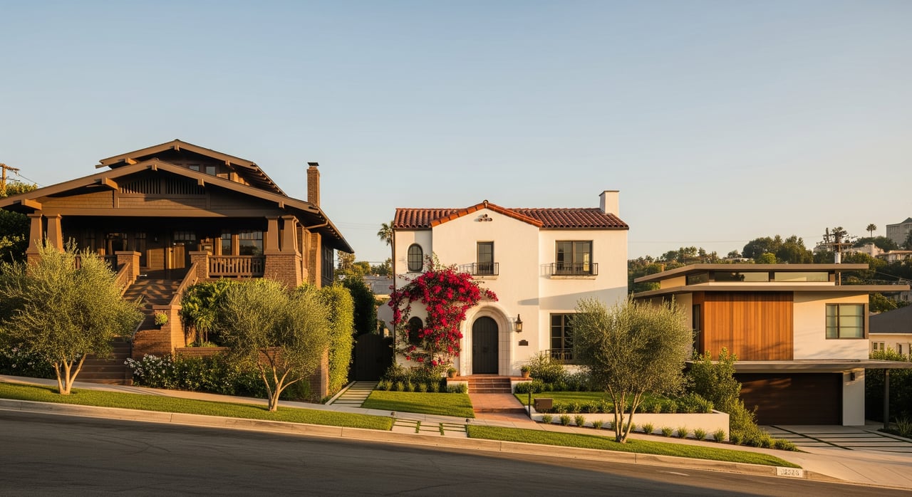 Glendale Home Styles: Craftsman, Spanish and Mid-Century