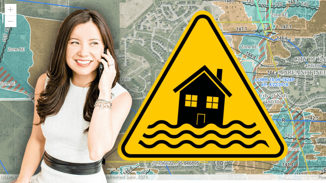 Are those new construction homes really in a floodplain? 