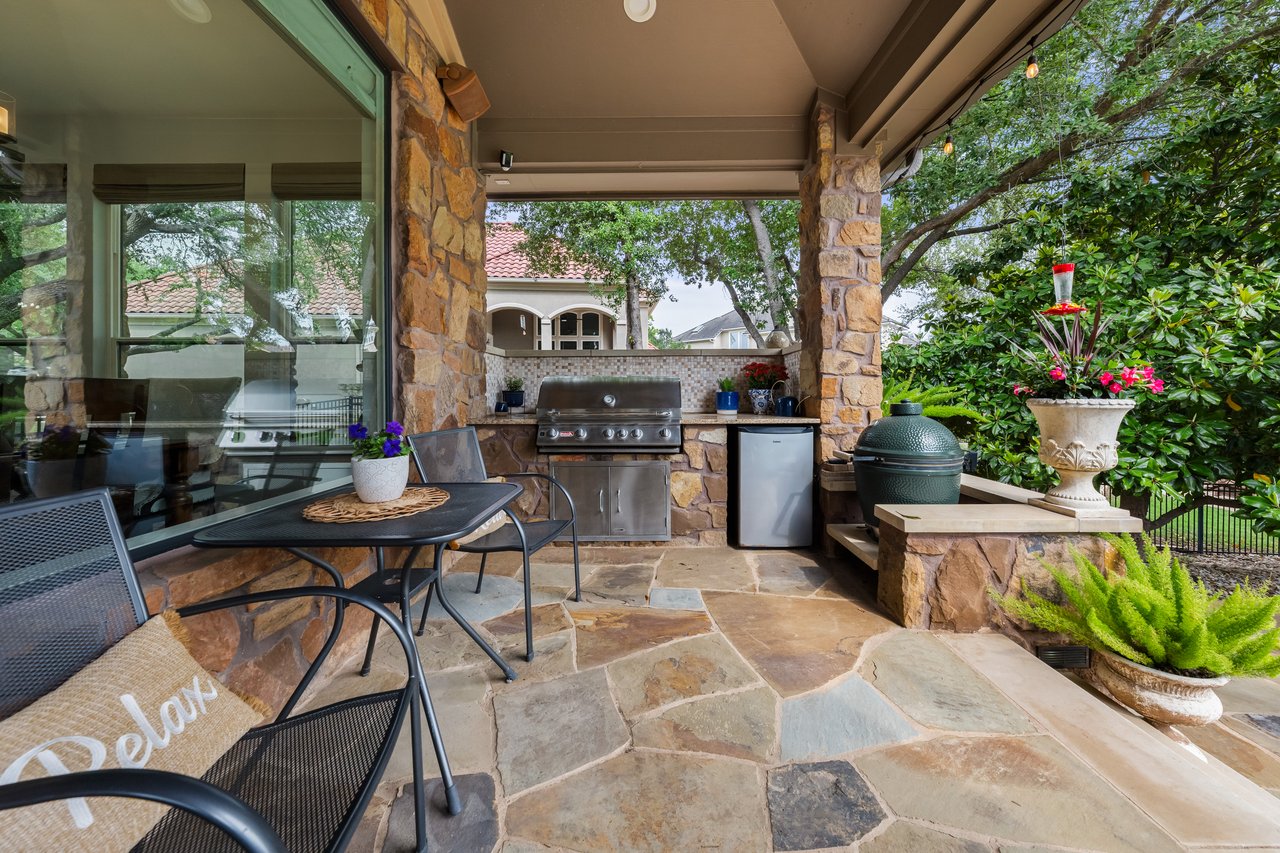 Luxurious Golf Course Estate with Unmatched Views & Resort-Style Backyard | Overlooking the Scenic 13th Hole Fairway at UT Golf Club in Steiner Ranch