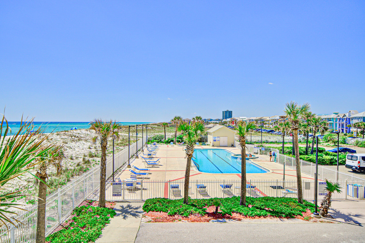 GULF FRONT Sans Souci TERRACE Condo 102 