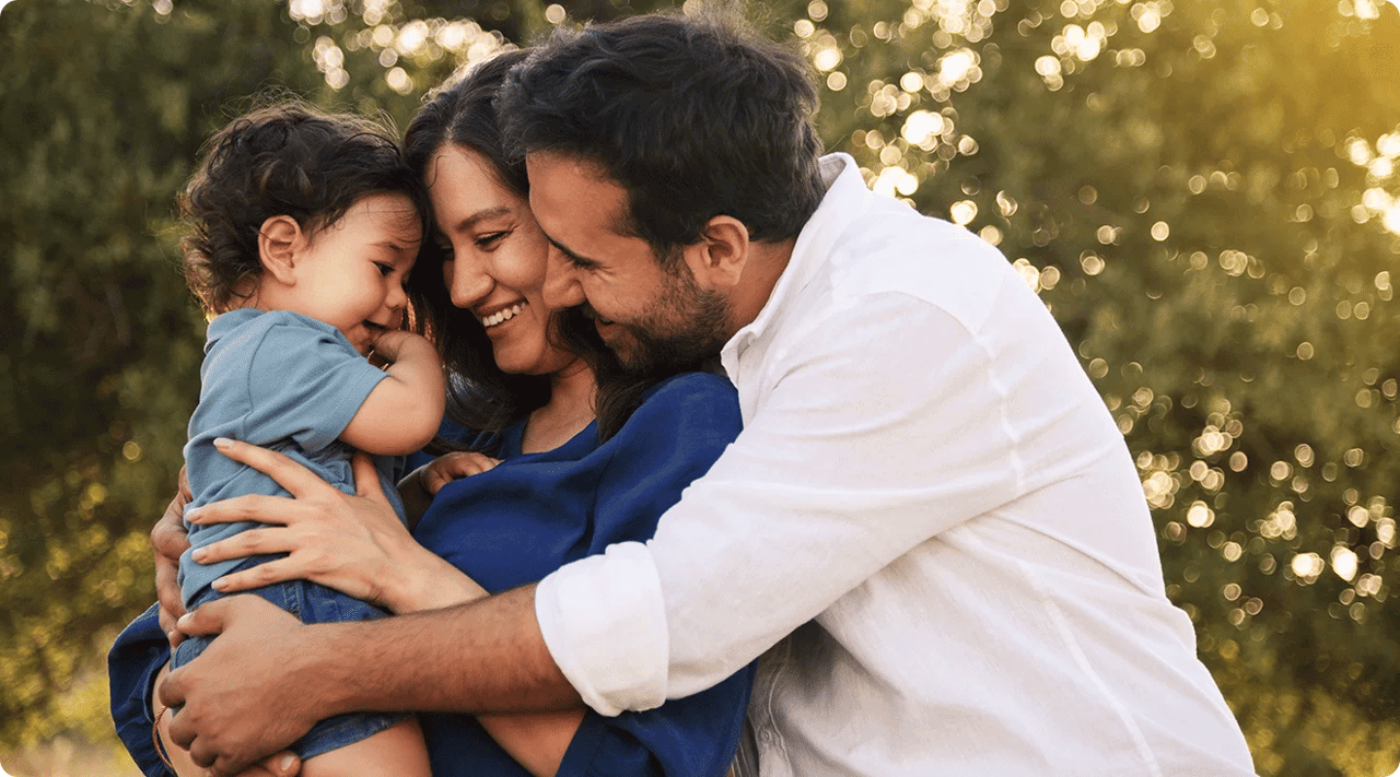 Parents and adult child discussing property ownership options in New York City