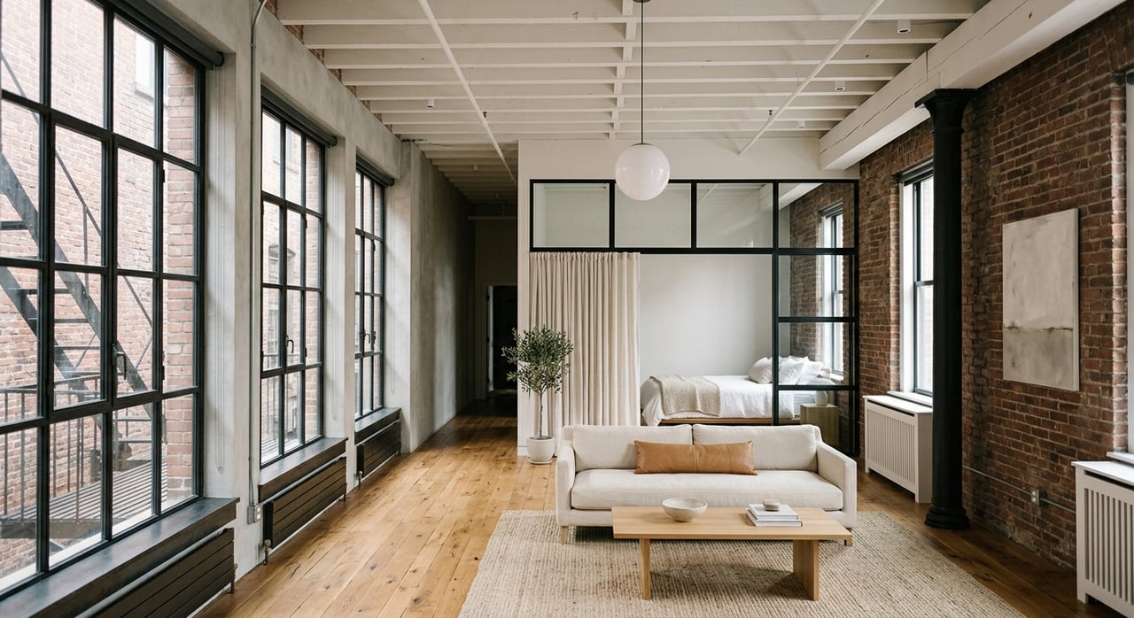 Loft Living In NoHo: Character And Comfort