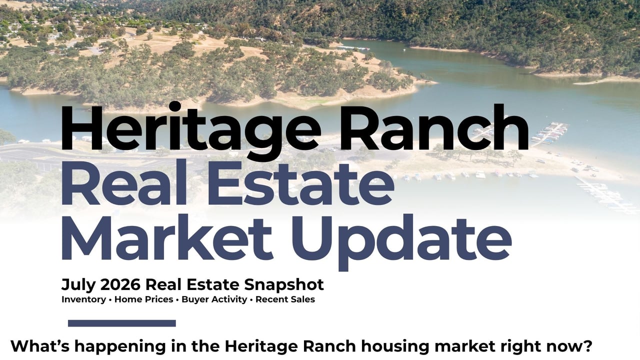 Heritage Ranch Real Estate Market Update: July 2026