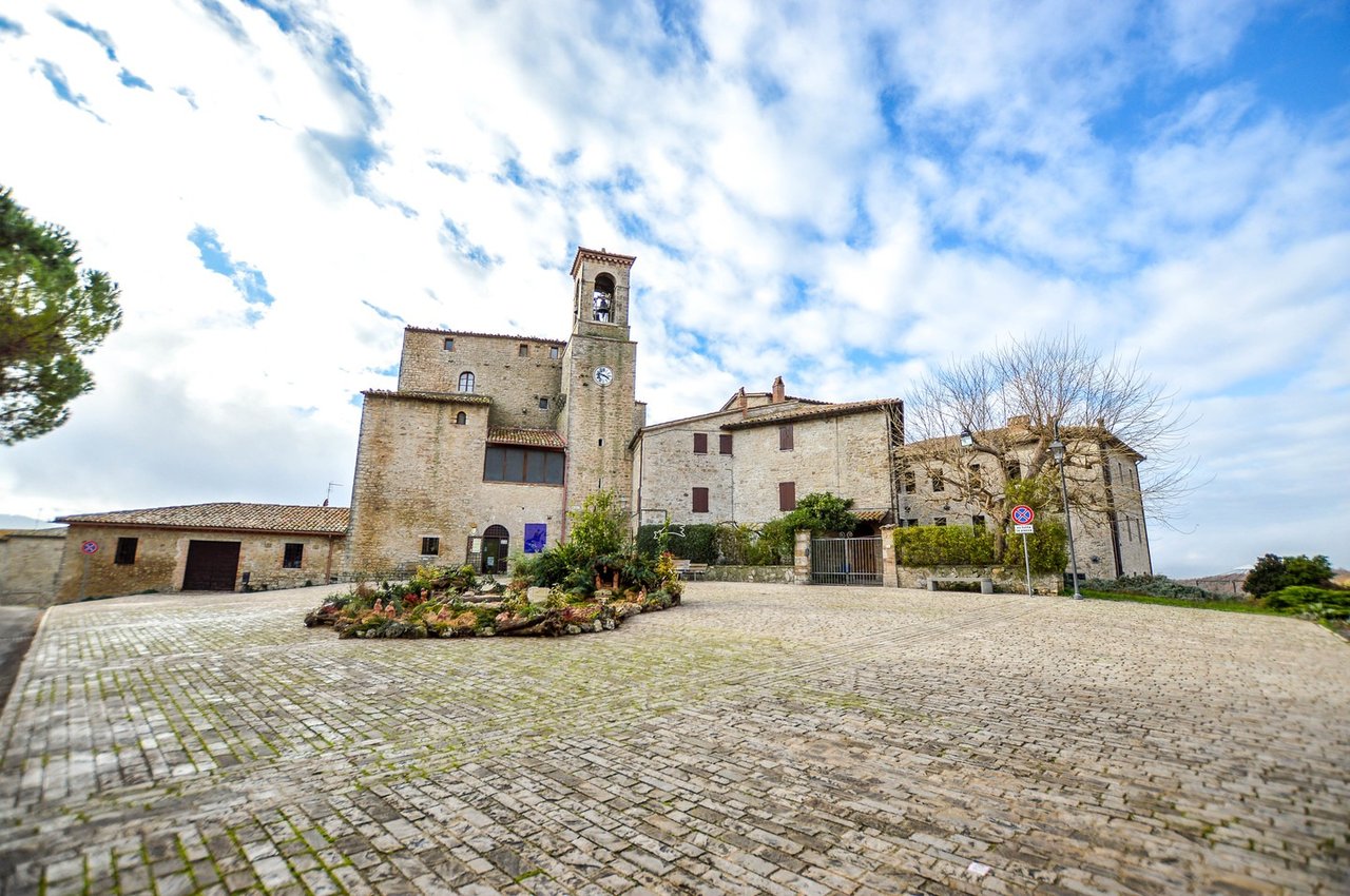 Medieval Borgo Near Todi