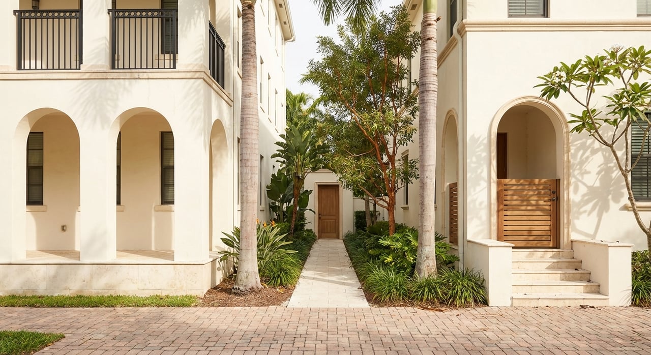 Condo Or Townhome In Coral Gables And Coconut Grove