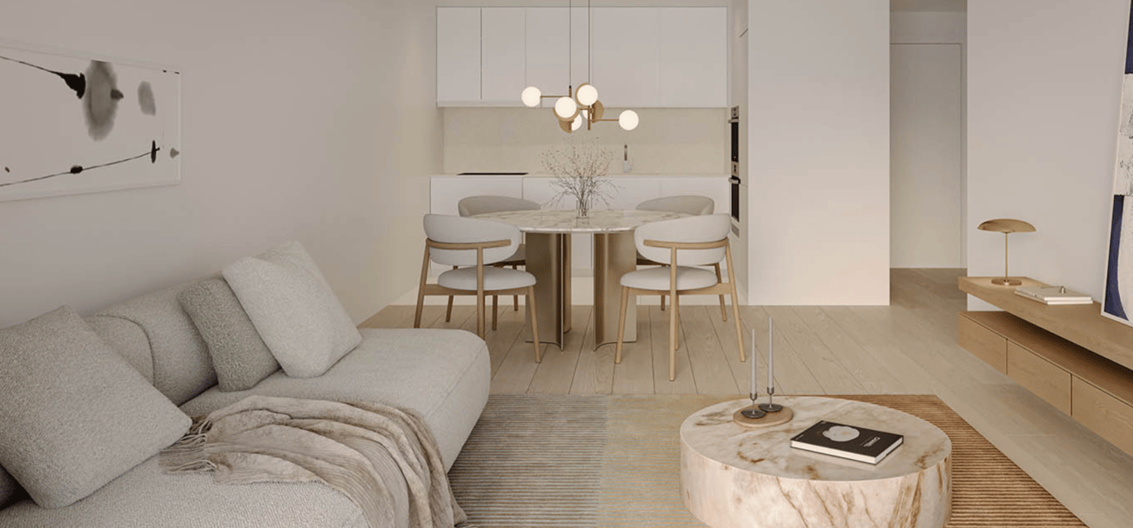 Modern 2-Bedroom Apartment with Balcony in Coastal Gaia