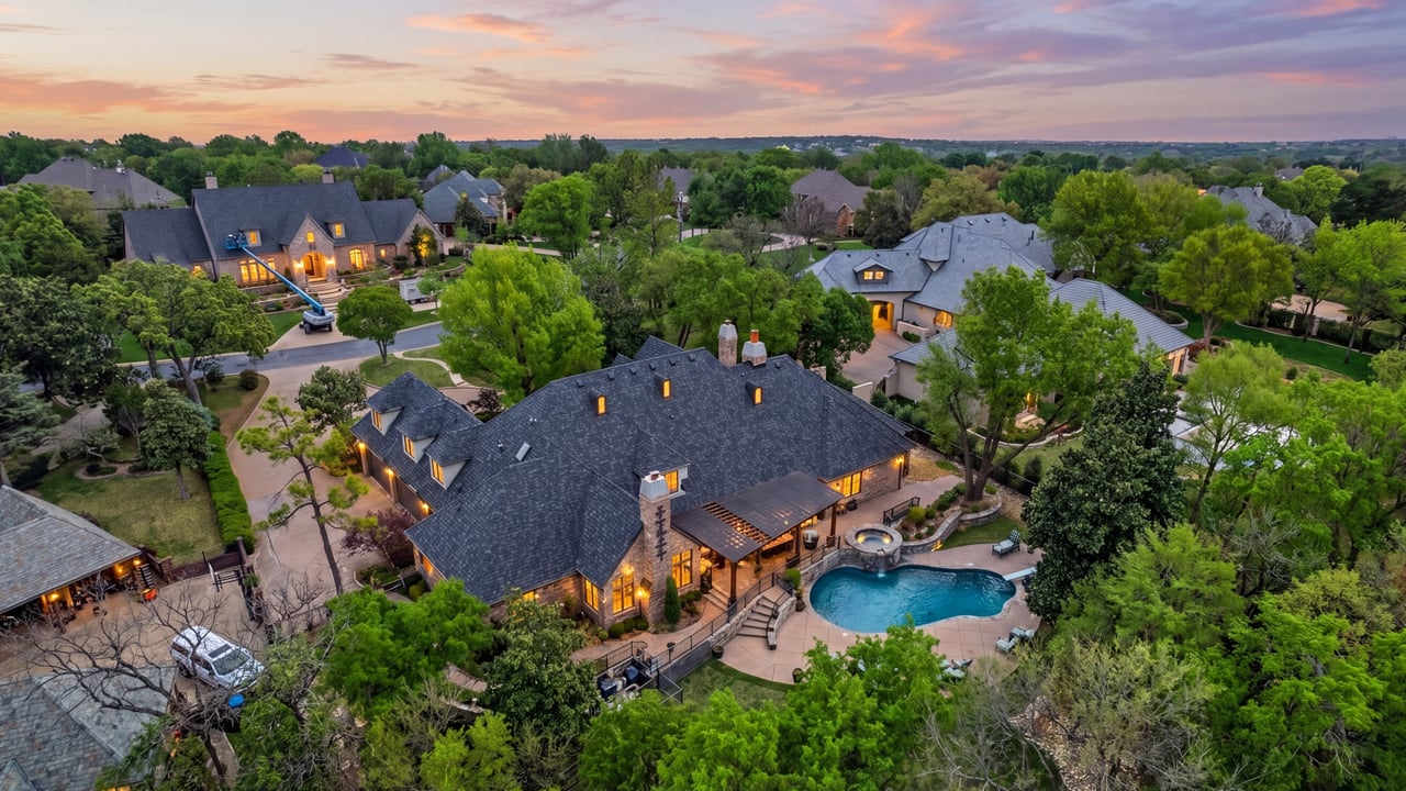 Listing of the Week - Gated Saratoga Farms in Edmond, Oklahoma - Wyatt Poindexter - The Agency Oklahoma 
