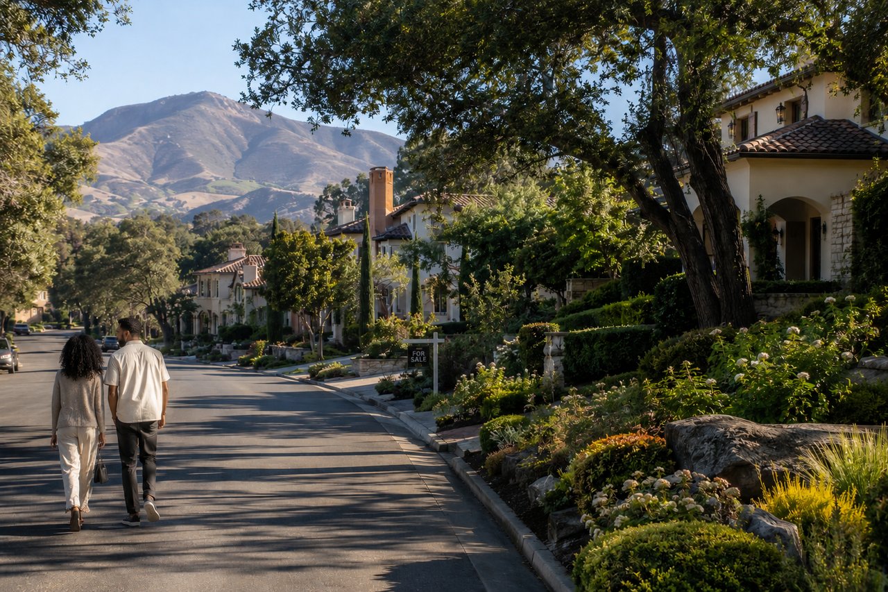 Home buyer exploring neighborhoods throughout San Luis Obispo County before purchasing a home