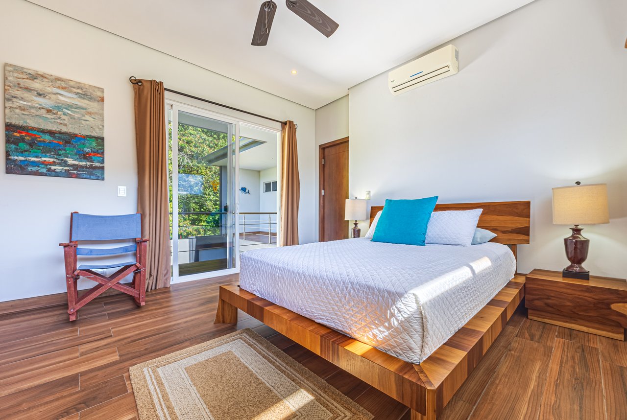 Elegant Tropical Villa Steps from Playa Hermosa – Gated Community