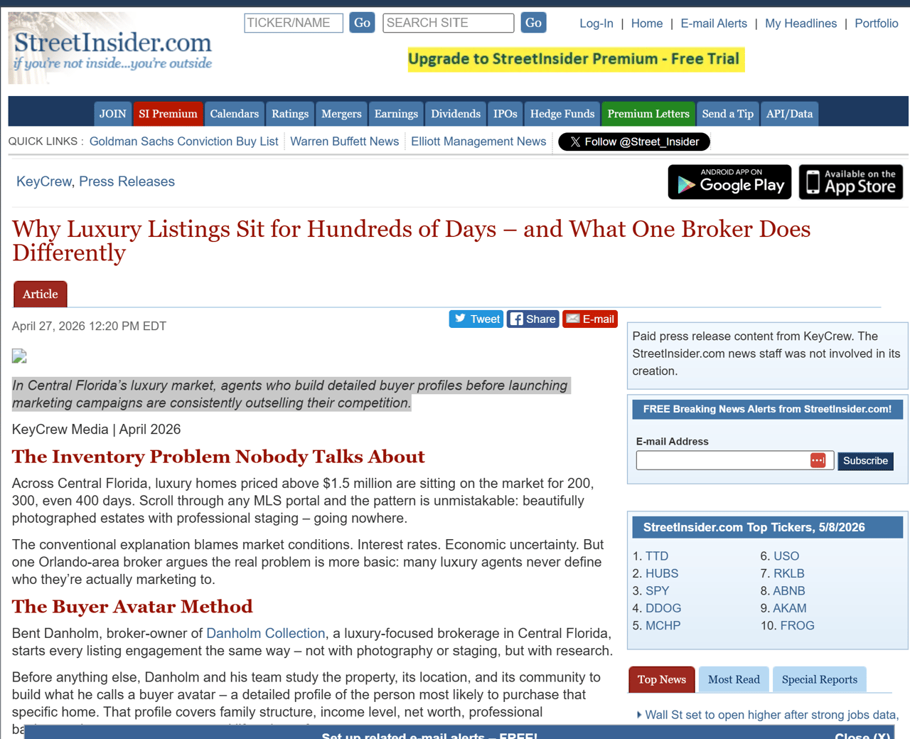 Why Luxury Listings Sit for Hundreds of Days – and What One Broker Does Differently