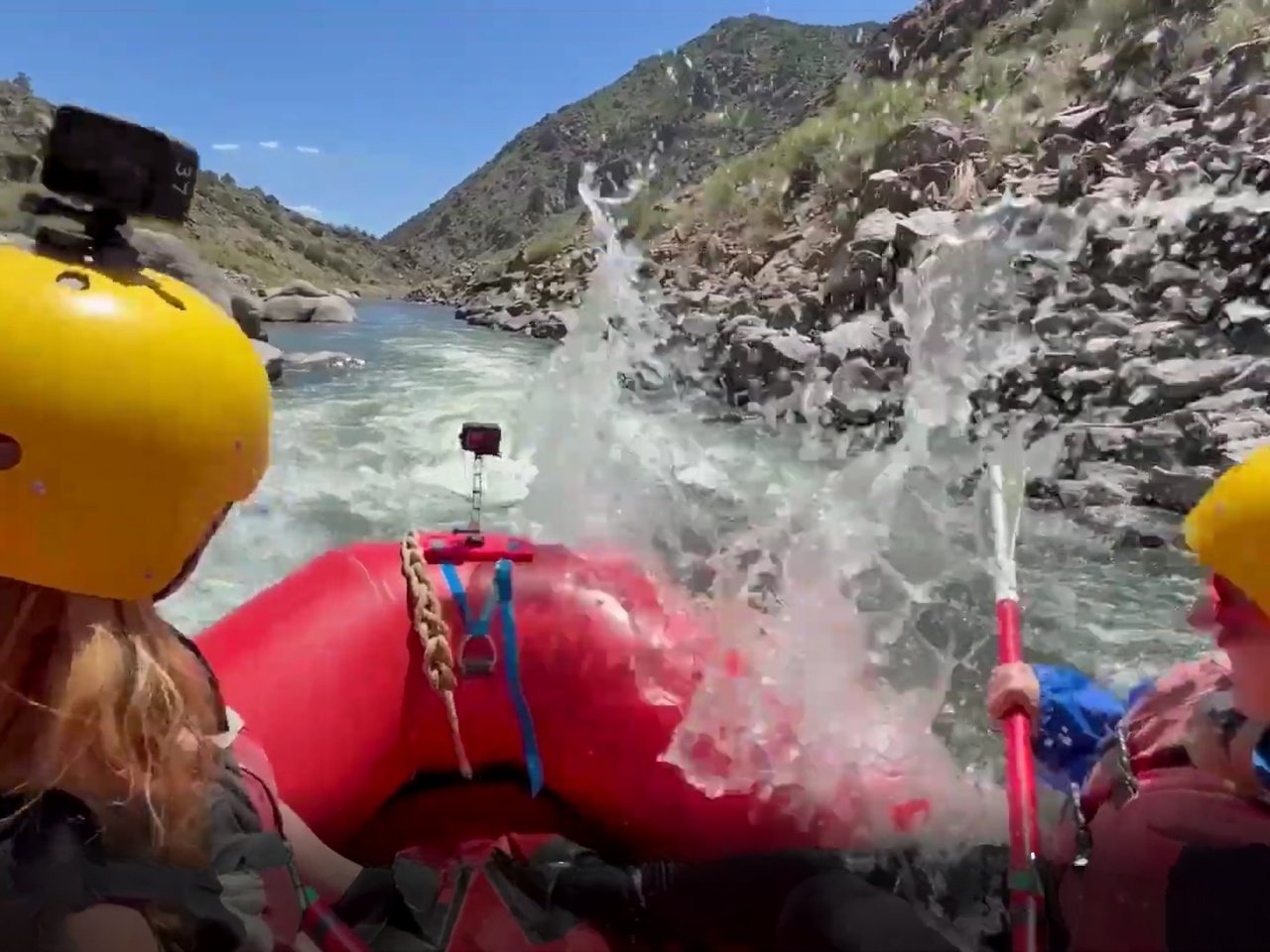From Calm to Class III: Monica Goes Whitewater Rafting in Cañon City