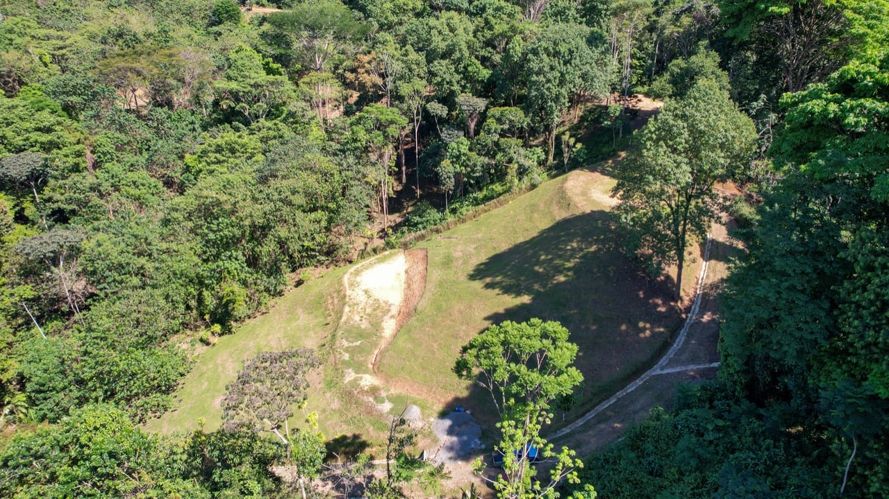 1.3-Acre Mountain View Land with 3 Building Sites in Uvita
