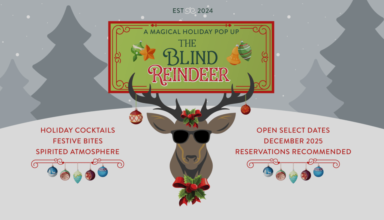 The Blind Reindeer: A Magical Holiday Pop-Up in Downtown Huntsville